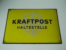 Antikes Emaile Schild "