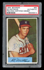 1954 BOWMAN #64 EDDIE ED