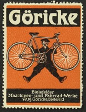 Göricke Fahrräder. Bielefelder Maschinen- und Fahrrad-Werke.