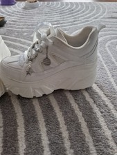 Damen Plateau Sport Schuhe 39 Turnschuhe Sneaker 