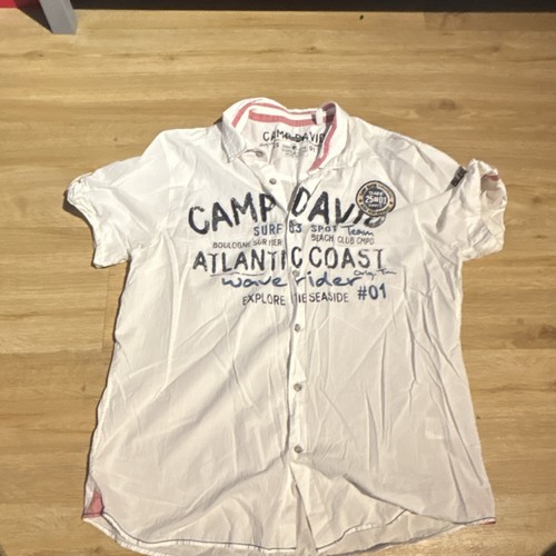 Camp david herren hemd weiß - camp,