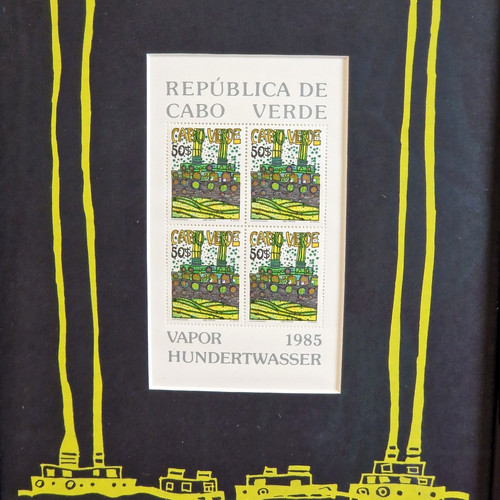 Briefmarken hundertwasser capo - hundertwasser,