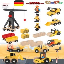 Baustellenfahrzeuge Auto Spielzeug Set Kran Bagger Baufahrzeug Spielzeug Kinder