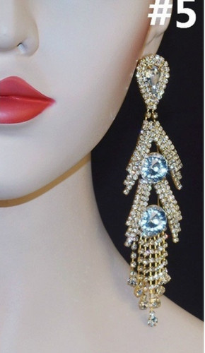 Ohrringe xxl strass - ohrringe,