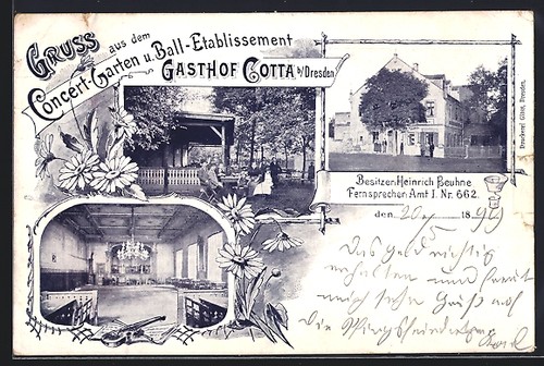 Dresden briesnitz gasthof - ak, dresden-briesnitz,