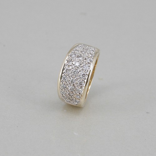 Pave ring 585 14k - 585/14k, gelbgold,