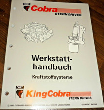 OMC  Cobra Stern Drives Werkstatthandbuch Kraftstoffsysteme 1992 