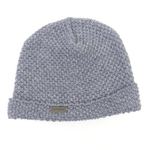 Stapf mütze strick knit grau - strick,