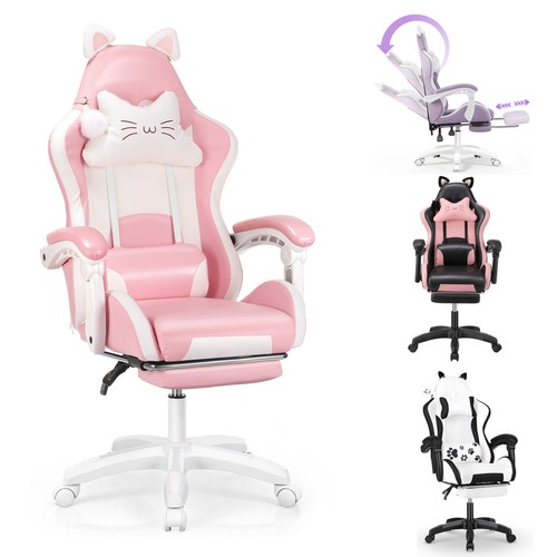 Gaming stuhl mit katzenohren - gaming,