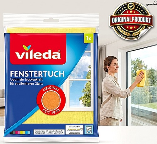 Vileda fenstertuch stück - vileda®, 1