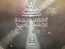 Omega Megaquartz 596.0004  verschraubter Boden  Geneve