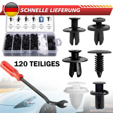 120x Befestigung Klips Auto KFZ Spreiznieten Sortiment Niete Clip Set Universal