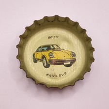 Porsche Carrera Auto Kronkorken Coca-Cola Japan Vintage Kronkorken D1