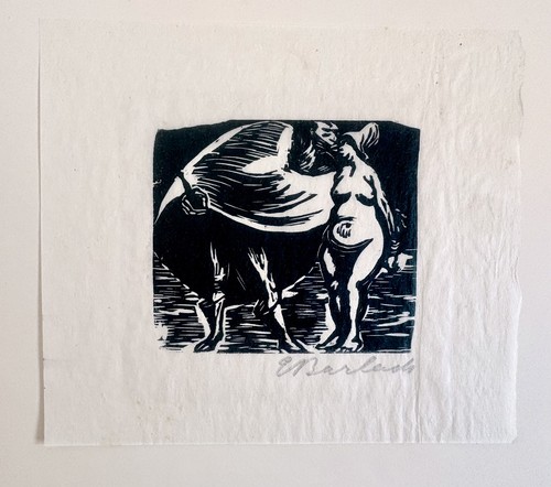 Ernst barlach verliebte - barlach, "verliebte