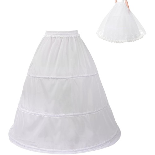 Eleganter ring petticoat - 3-ring,