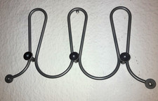 IKEA Wandgarderobe silbergrau matt