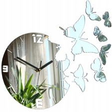 DIY Wanduhr Spiegel Motive