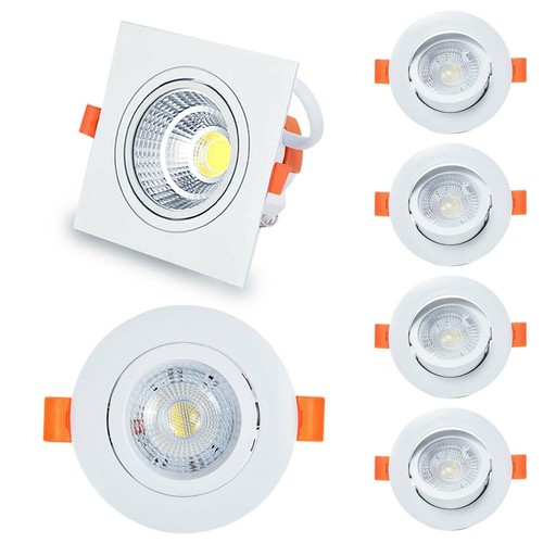 Led einbaustrahler 230v flach - 230v,