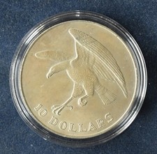 10 Dollar, Singapur (Singapore) 1973, Silber (f. unz./AU)