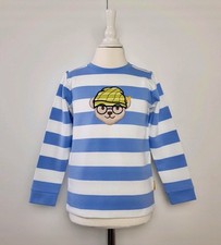 🐻 STEIFF • Jungen Sweatshirt Pullover • Bär Streifen Weihnachten • 104 • NEU