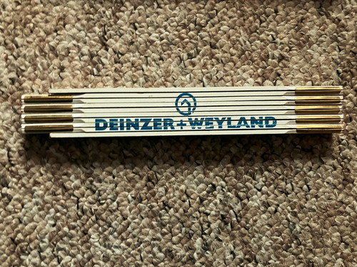 Zollstock mit werbung - m,