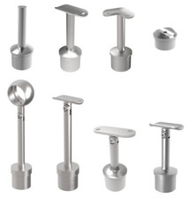 Edelstahl Rohrstützen