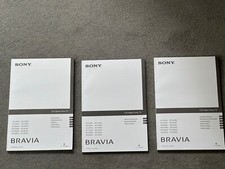 BEDIENUNGSANLEITUNG Sony Bravia LCD Digital Colour TV KDL -in Fremdsprachen s.u.