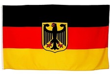 Deutschland Flagge Wappen 90m x 150m mit 2 Metallösen