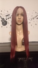 Front lace wig part gerade - wig,