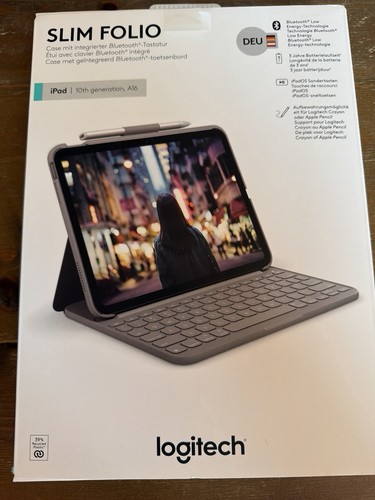 Logitech slim folio ipad a16 - slim,