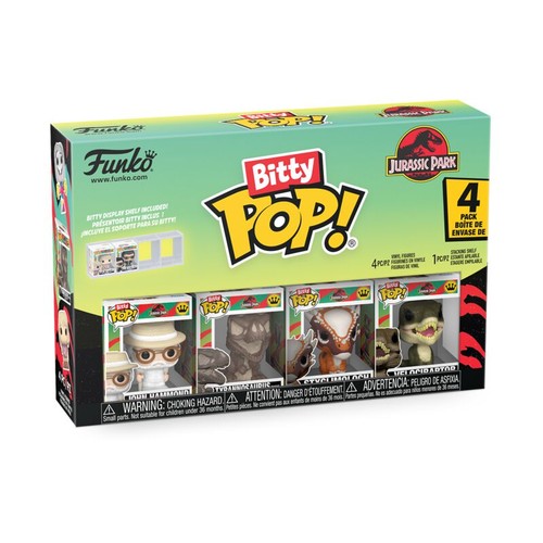 Jurassic park funko - bitty, pop