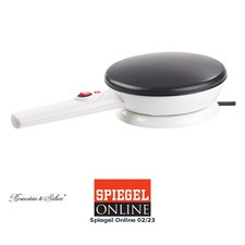 Kabelloser Crêpes-Maker, Anti-Haft, Temperatur-Automatik, 20 cm, 800 W