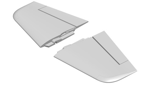 Multiplex tragfläche funjet - tragfläche,