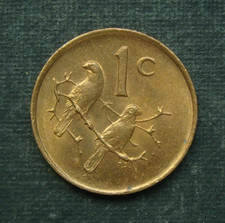 B5) Südafrika 1 Cent 1988