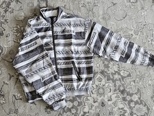 Australian Jacke Grau-Weiß