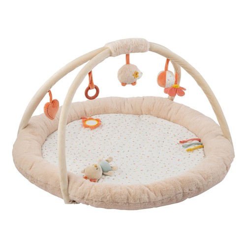 Nattou spielkissen mit bogen - spielkissen,