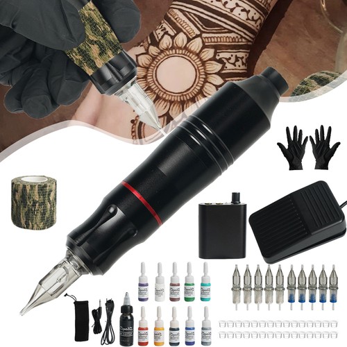 Komplettes tattoo maschine set - maschine,