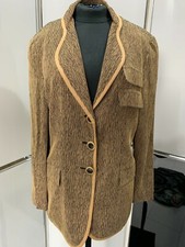 Renzo Blazer schwarz beige Gr 42 - 44