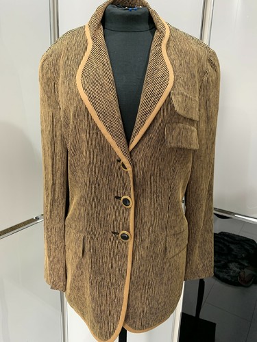 Renzo blazer schwarz beige - blazer,