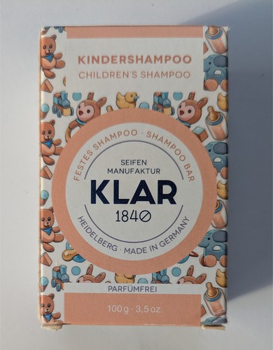 Klar festes kindershampoo - klar's,