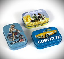 3x Nostalgic Art Pillendose