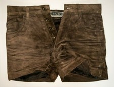 ENJOY LEDERJEANS BIKER