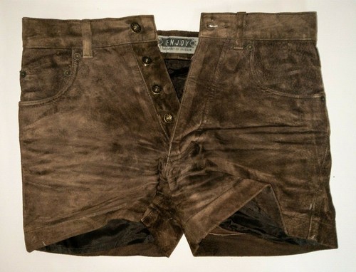Enjoy lederjeans biker - enjoy,
