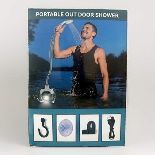 Usb campingdusche outdoor akku - usb,