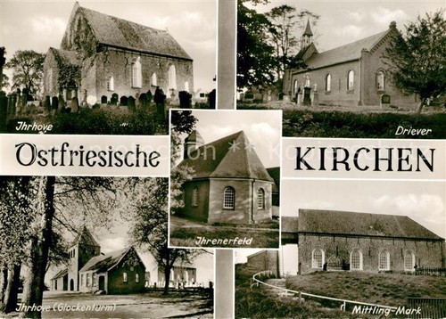 Ihrhove ostfriesische kirchen - ihrhove,