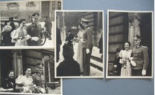 4 alte FOTOS SOLDATEN