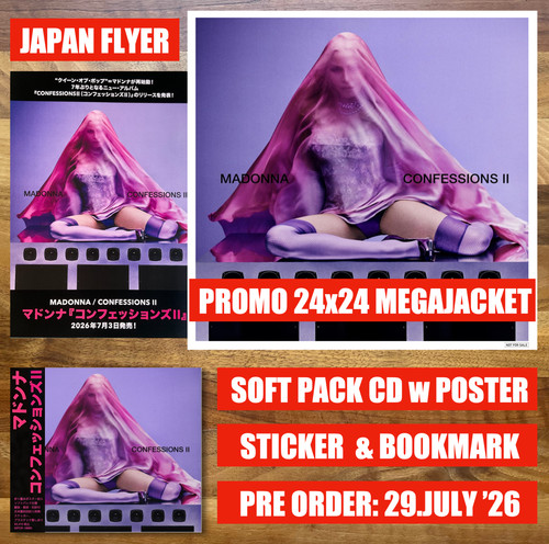 Japan promo megajacket - promo, megajacket+flyer+