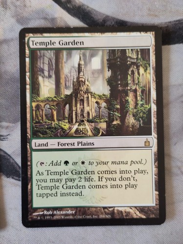 Temple garden ravnica - garden, (