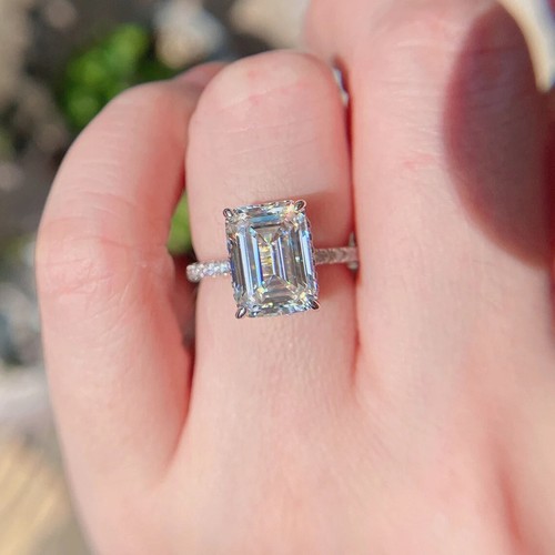 Damen ring kt smaragd - damen,