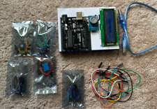 Arduino kit inklusive Arduino, Display, Temperatursensor und Kohlenmonoxidsensor